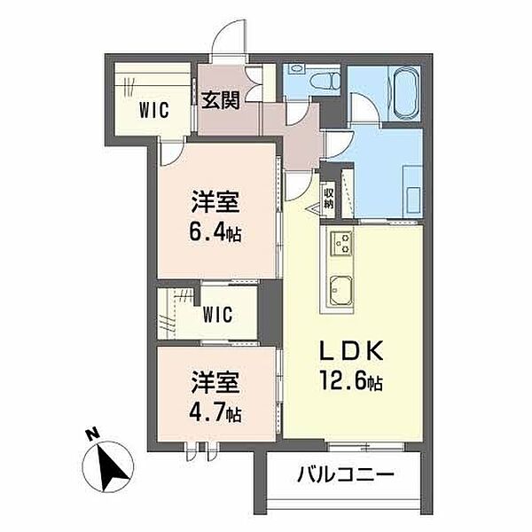 同じ建物の物件間取り写真 - ID:224004719285