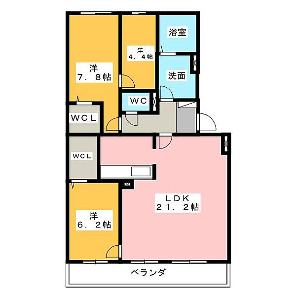 同じ建物の物件間取り写真 - ID:224004831544