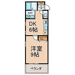 間取図画像 1DK
