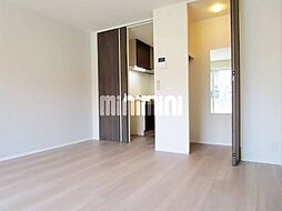 近鉄名古屋線 霞ヶ浦駅 徒歩15分の賃貸アパート 1階1Kのリビング/ダイニング