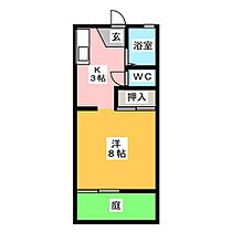 石神ハイツＢ  ｜ 三重県津市白塚町（賃貸アパート1K・1階・24.50㎡） その2