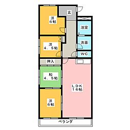 間取図画像 4LDK