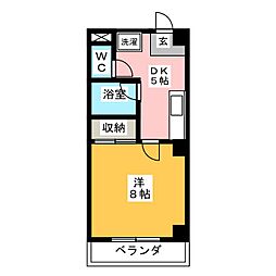 間取図画像 1DK