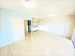 リパルティーレ津新町B 3階2LDKのリビング/ダイニング