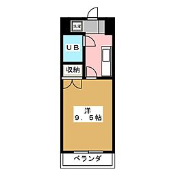 間取図画像 1K