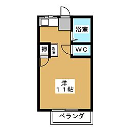 間取図画像 ワンルーム
