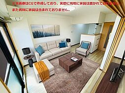 グランディール 3階2LDKのリビング/ダイニング