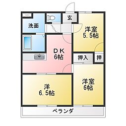 FILIAL 3DKの間取図画像