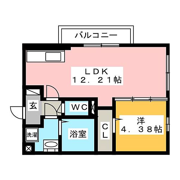 Sun　Quest ｜三重県桑名市大字矢田(賃貸アパート1LDK・3階・40.28㎡)の写真 その2