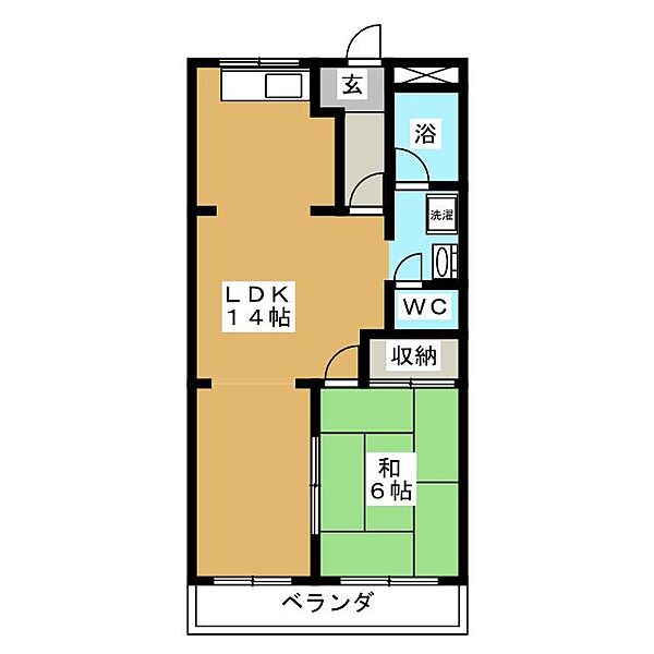 富貴 ｜三重県桑名市大字江場(賃貸マンション1LDK・1階・45.90㎡)の写真 その2