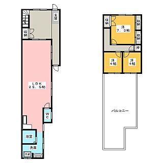 間取り：224005101296