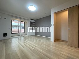 サンポーチ東方　B 201 2階ワンルームのリビング/ダイニング