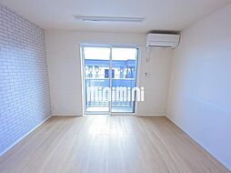 エクセルーム　K-III 2階ワンルームのリビング/ダイニング