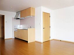 ベル　アソシエ　B 1階2LDKのリビング/ダイニング