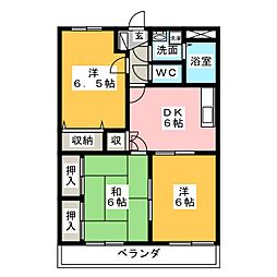 間取図画像 3DK