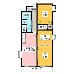 間取図画像 3LDK