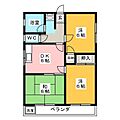 フジマンション4階5.5万円