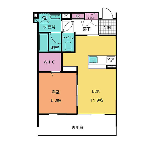 同じ建物の物件間取り写真 - ID:224004756243