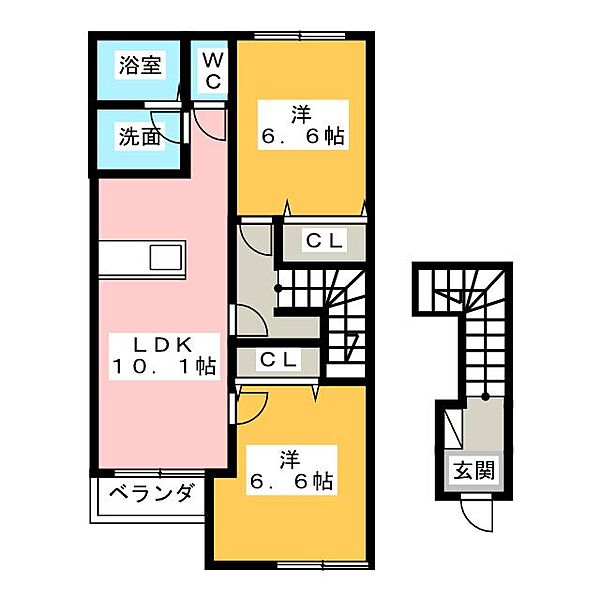 同じ建物の物件間取り写真 - ID:224004719305