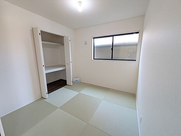 リビングに隣接する和室4.5帖