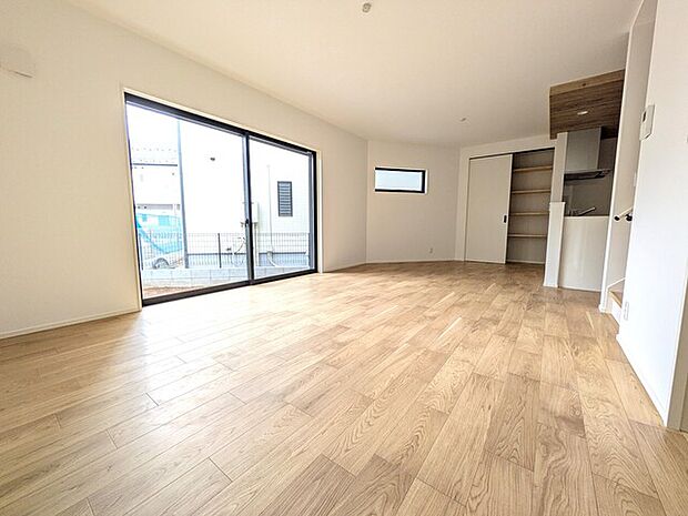 家族みんなが集まるLDKは約17.9帖