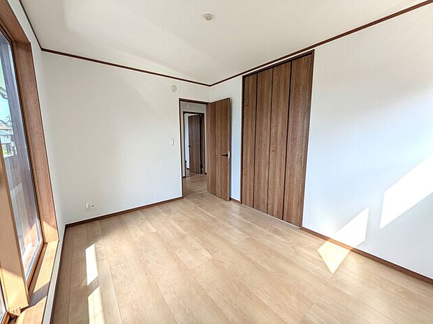 主寝室は約9.38帖