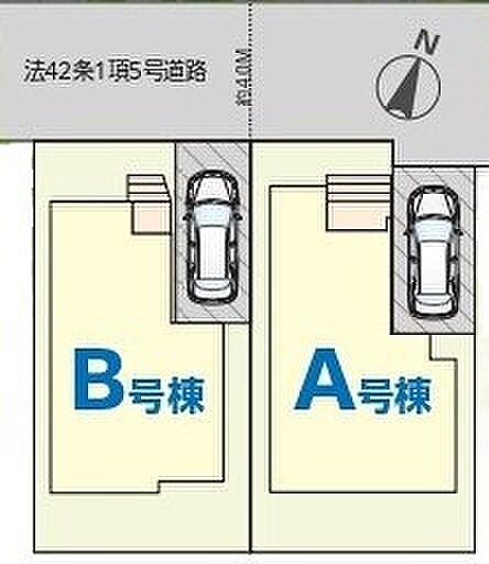 全2棟全体区画図