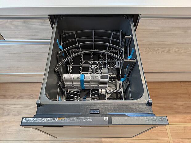 洗い物の時短に大活躍するビルトイン食洗機