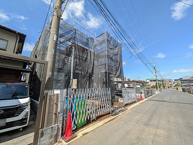 南西側道路に面しており陽当たり良好◎