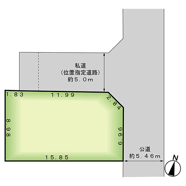 区画図：312001302285
