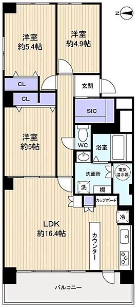 専有面積約81.86？ 3LDK