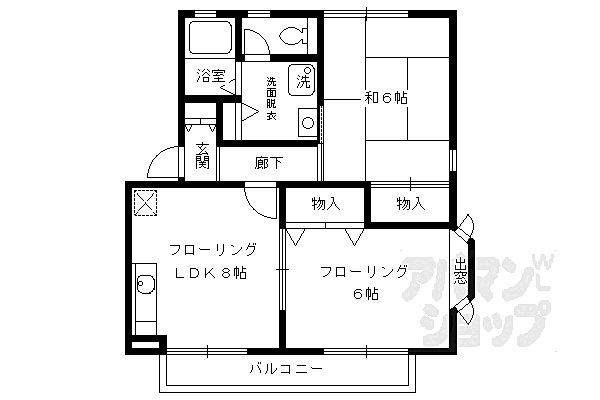 同じ建物の物件間取り写真 - ID:226060374749