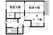 京都市左京区岩倉花園町 2階建 築34年のイメージ