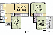 西賀茂今原町24－1貸家のイメージ