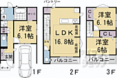 紫野下築山町6－1貸家のイメージ