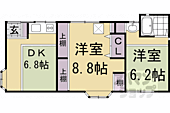 京都市上京区下清蔵口町 2階建 築55年のイメージ