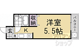ハイツ協栄 1Kの間取図画像