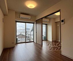 京福電気鉄道北野線 北野白梅町駅 徒歩19分の賃貸マンション 5階1LDKのリビング/ダイニング