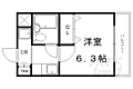 コートハウス北山3階3.5万円