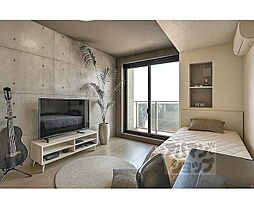 叡山電鉄叡山本線 茶山・京都芸術大学駅 徒歩7分の賃貸マンション 3階1Kのリビング/ダイニング