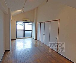 京都市営烏丸線 国際会館駅 徒歩15分の賃貸マンション 3階2LDKのリビング/ダイニング