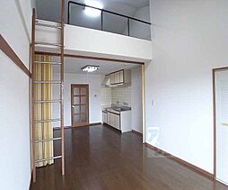 京福電気鉄道北野線 北野白梅町駅 徒歩15分の賃貸マンション 3階1DKのリビング/ダイニング