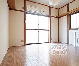 叡山電鉄叡山本線 元田中駅 徒歩18分の賃貸アパート 1階1Kのリビング/ダイニング