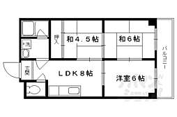西賀茂ハイツ 2階