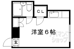 ハウスジョイ ワンルームの間取図画像