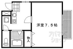 京福電気鉄道北野線 北野白梅町駅 徒歩18分