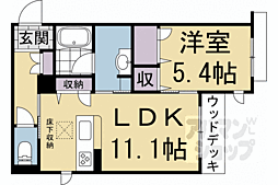 レフィシア松ヶ崎 1階/105
