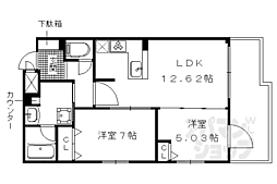京阪本線 神宮丸太町駅 徒歩23分 4階/-