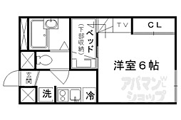 レオパレス京都鷹峯 1階/101