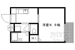 博友館 1Kの間取図画像